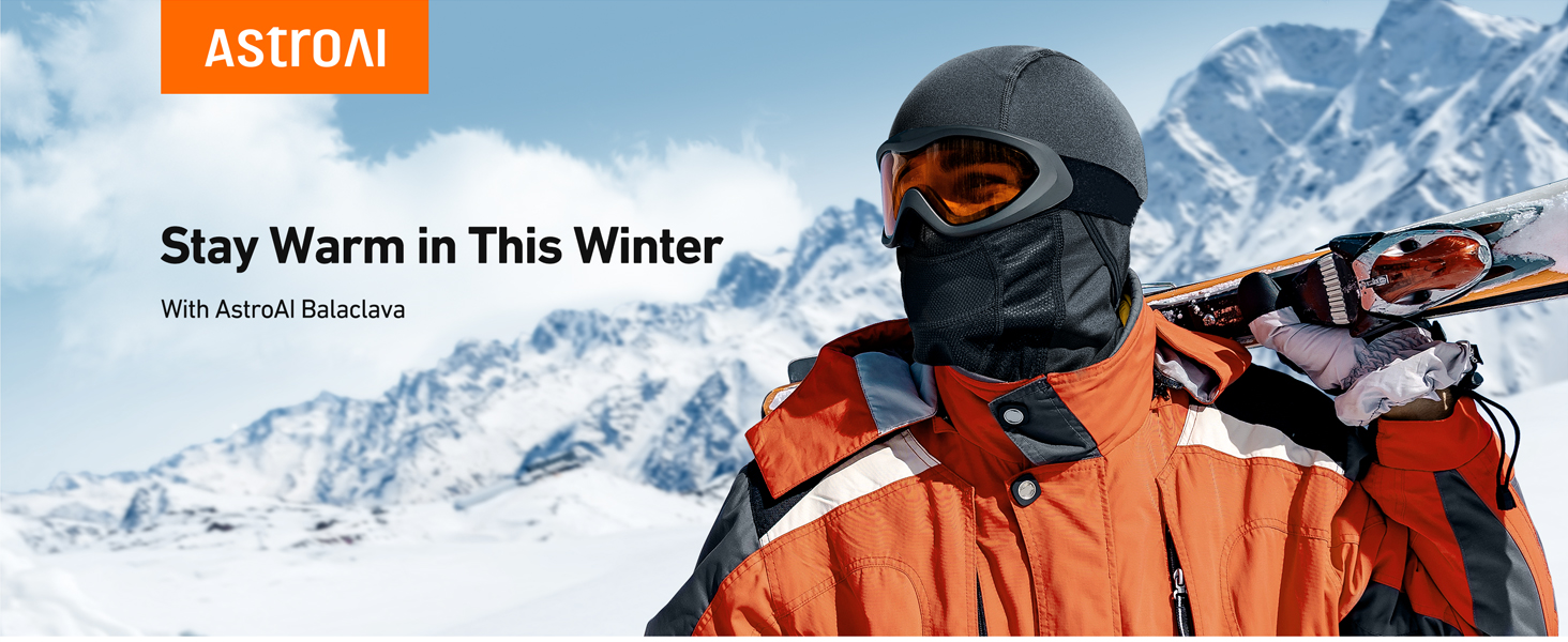 Amazon.com: AstroAI Balaclava Ski Mask Winter Fleece Thermal Face